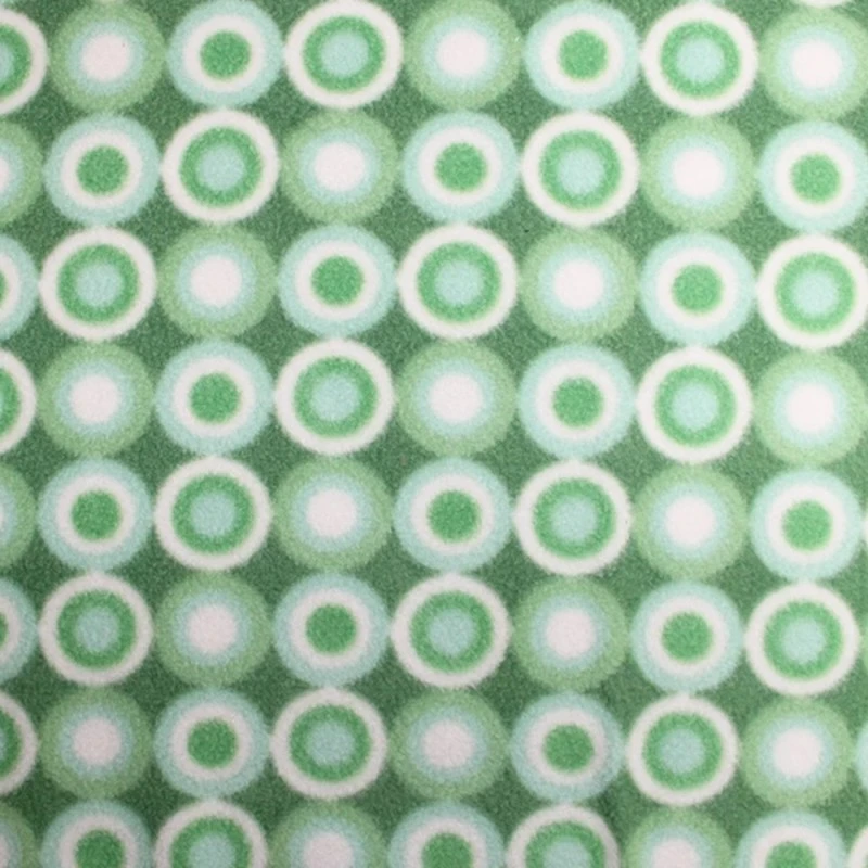 Printed Polar Fleece Soft Fabric 70's Geometric Circles Retro Vintage 150cm Wide 3 Printed Polar Fleece Soft Fabric 70's Geometric Circles Retro Vintage 150cm Wide
