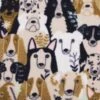 Printed Polar Fleece Soft Fabric Cute Dogs Puppies Dalmatians Collie 152cm Wide -OHSEWCRAFTY printed polar fleece soft fabric cute dogs puppies dalmatians collie 152cm wide