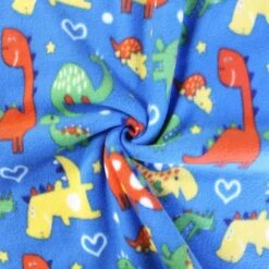 Printed Polar Fleece Soft Fabric Dinosaur Stegosaurus Hearts Cartoon 152cm Wide 8 Printed Polar Fleece Soft Fabric Dinosaur Stegosaurus Hearts Cartoon 152cm Wide -OHSEWCRAFTY printed polar fleece soft fabric dinosaur stegosaurus hearts cartoon 152cm wide 2