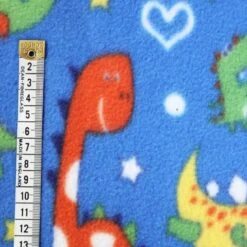 Printed Polar Fleece Soft Fabric Dinosaur Stegosaurus Hearts Cartoon 152cm Wide 9 Printed Polar Fleece Soft Fabric Dinosaur Stegosaurus Hearts Cartoon 152cm Wide -OHSEWCRAFTY printed polar fleece soft fabric dinosaur stegosaurus hearts cartoon 152cm wide 3