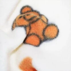 Printed Polar Fleece Soft Fabric Gummy Bears Sweets Colourful Hearts 150cm Wide -OHSEWCRAFTY printed polar fleece soft fabric gummy bears sweets colourful hearts 150cm wide 3