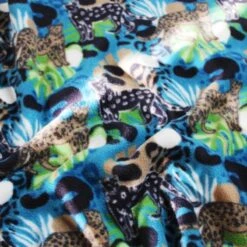 Printed Polar Fleece Soft Fabric Jungle Leopard Wild Side Big Cats 152cm Wide -OHSEWCRAFTY printed polar fleece soft fabric jungle leopard wild side big cats 152cm wide 2