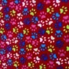 Printed Polar Fleece Soft Fabric Paw Print Dog Puppies Animal Prints 152cm Wide -OHSEWCRAFTY printed polar fleece soft fabric paw print dog puppies animal prints 152cm wide