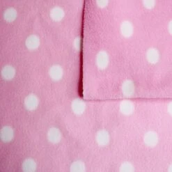 Printed Polar Fleece Soft Fabric Spot Polka Dots Shapes Beech Street 152cm Wide -OHSEWCRAFTY printed polar fleece soft fabric spot polka dots shapes beech street 152cm wide 2