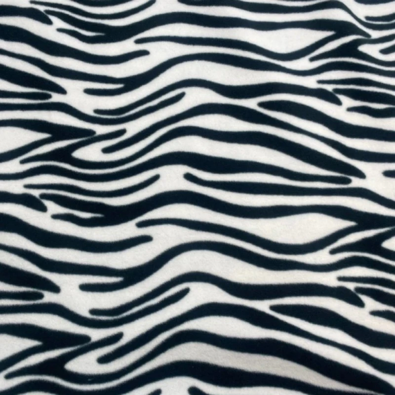 Printed Polar Fleece Soft Fabric Zebra Animal Print Stripes Wildlife 150cm Wide 3 Printed Polar Fleece Soft Fabric Zebra Animal Print Stripes Wildlife 150cm Wide