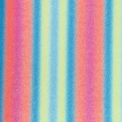 Rainbow Fine Glitter Fabric Sparkly Vinyl Backed Material Decor