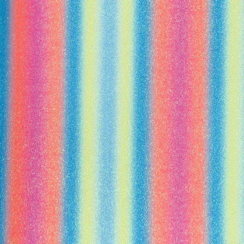 Rainbow Fine Glitter Fabric Sparkly Vinyl Backed Material Decor 3 Rainbow Fine Glitter Fabric Sparkly Vinyl Backed Material Decor