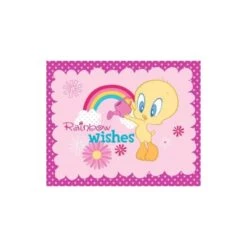 Rainbow Wishes Looney Tunes 100% Cotton Fabric