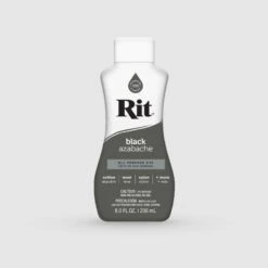 Rit Dye All Purpose Natural Fibre Fabric Liquid Dye 236ml In 39 Colours