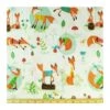 Rusty The Curious Fox And Friends Floral Wildlife 100% Cotton Fabric