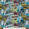SALE 100% Cotton Fabric Camelot DC Comics Batman Collage Comic Book -OHSEWCRAFTY sale 100 cotton fabric camelot dc comics batman collage comic book