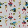 SALE 100% Cotton Fabric Camelot Fabrics DC Comics Wonder Woman Batgirl Supergirl Hero -OHSEWCRAFTY sale 100 cotton fabric camelot fabrics dc comics wonder woman batgirl supergirl hero