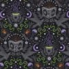 SALE 100% Cotton Fabric Lewis & Irene Cast A Spell Black Metallic 112cm Wide -OHSEWCRAFTY sale 100 cotton fabric lewis irene cast a spell black metallic 112cm wide