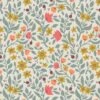 SALE 100% Cotton Fabric Lewis & Irene Folk Floral All Over Cream 112cm Wide -OHSEWCRAFTY sale 100 cotton fabric lewis irene folk floral all over cream 112cm wide