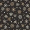SALE 100% Cotton Fabric Lewis & Irene Saariselka Snowflakes Charcoal 112cm Wide -OHSEWCRAFTY sale 100 cotton fabric lewis irene saariselka snowflakes charcoal 112cm wide