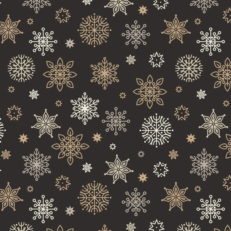 SALE 100% Cotton Fabric Lewis & Irene Saariselka Snowflakes Charcoal 112cm Wide 3 SALE 100% Cotton Fabric Lewis & Irene Saariselka Snowflakes Charcoal 112cm Wide