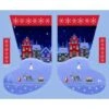 SALE 100% Cotton Fabric Lewis & Irene Snowy Tomten Stocking Panel 90cm X 112cm -OHSEWCRAFTY sale 100 cotton fabric lewis irene snowy tomten stocking panel 90cm x 112cm