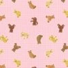 SALE 100% Cotton Fabric Lewis & Irene Teddy Bears Gingham Pink 112cm Wide -OHSEWCRAFTY sale 100 cotton fabric lewis irene teddy bears gingham pink 112cm wide