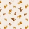 SALE 100% Cotton Fabric Lewis & Irene Wild Animals Lions Tigers Cream 112cm Wide -OHSEWCRAFTY sale 100 cotton fabric lewis irene wild animals lions tigers cream 112cm wide