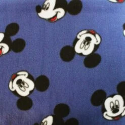 SALE 100% Polyester Polar Fleece Fabric Disney Mickey Mouse Character 145cm Wide