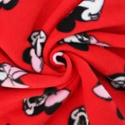 SALE 100% Polyester Polar Fleece Fabric Disney Minnie Mouse Character 145cm Wide -OHSEWCRAFTY sale 100 polyester polar fleece fabric disney minnie mouse character 145cm wide 2