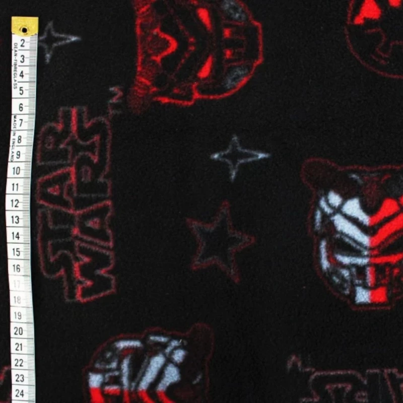 SALE 100% Polyester Polar Fleece Fabric Disney Star Wars Helmets 145cm Wide 4 SALE 100% Polyester Polar Fleece Fabric Disney Star Wars Helmets 145cm Wide - Image 2