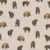 SALE Cotton Rich Linen Look Fabric Bears Wildlife Animals Upholstery 140cm Wide -OHSEWCRAFTY sale cotton rich linen look fabric bears wildlife animals upholstery 140cm wide