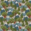 SALE Cotton Rich Linen Look Fabric Forest Animals Raccoons Upholstery 140cm Wide -OHSEWCRAFTY sale cotton rich linen look fabric forest animals raccoons upholstery 140cm wide