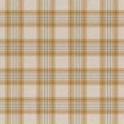 SALE Cotton Rich Linen Look Fabric Tartan Fashion Pattern Upholstery 140cm Wide