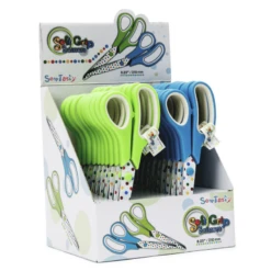 Sew Tasty Soft Grip Polka Dot All Purpose Sewing Craft Scissors 8.25"/21cm