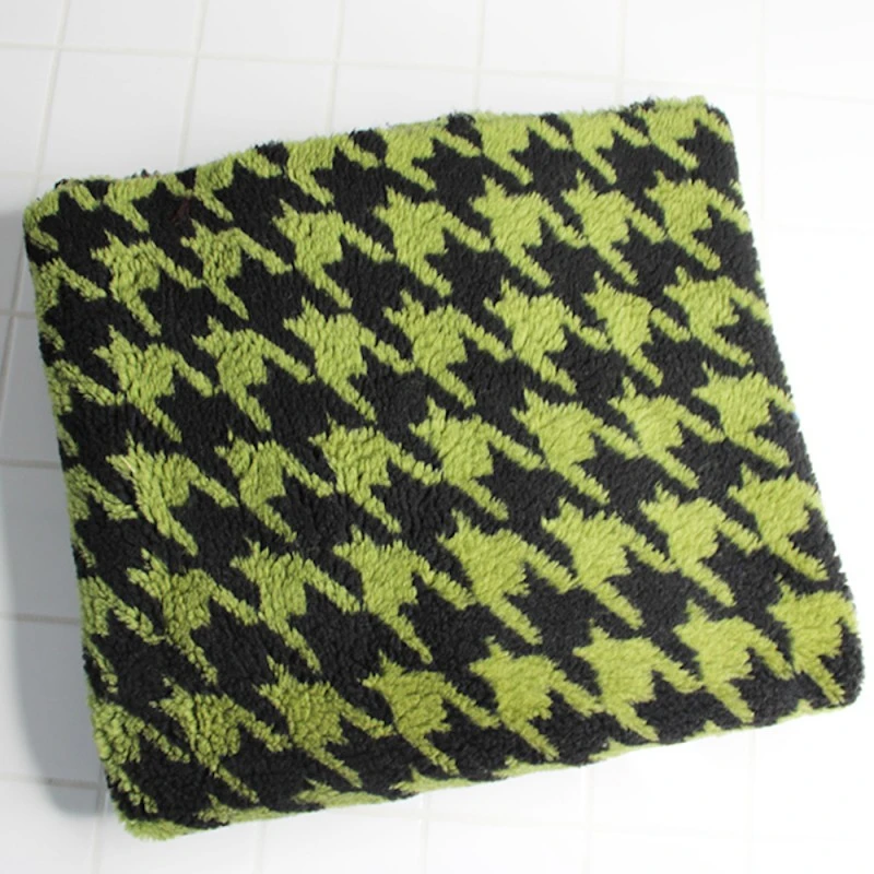 Sherpa Premium Houndstooth Dogtooth Fleece Super Soft Fabric 150cm Wide 3 Sherpa Premium Houndstooth Dogtooth Fleece Super Soft Fabric 150cm Wide