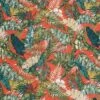 Silky Satin Fabric Palm Leaf Tropical Leaves Botanical Garfield Close 145cm Wide -OHSEWCRAFTY silky satin fabric palm leaf tropical leaves botanical garfield close 145cm wide