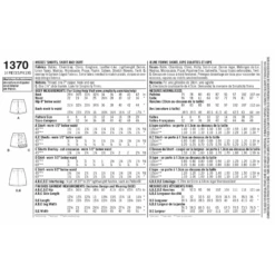 Simplicity Sewing Pattern 1370 Misses' Short Shorts, Skort And Mini Skirt P5 7 Simplicity Sewing Pattern 1370 Misses' Short Shorts, Skort And Mini Skirt P5 -OHSEWCRAFTY simplicity sewing pattern 1370 misses short shorts skort and mini skirt p5 2