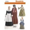Simplicity Sewing Pattern 3723 Womens Historical Costume Pilgrim -OHSEWCRAFTY simplicity sewing pattern 3723 womens historical costume pilgrim