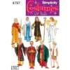 Simplicity Sewing Pattern 4797 Boys & Girls Nativity Costumes Christmas Play -OHSEWCRAFTY simplicity sewing pattern 4797 boys girls nativity costumes christmas play