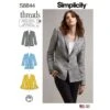 Simplicity Sewing Pattern 8844 Misses' Miss Petite Unlined Blazer Jacket -OHSEWCRAFTY simplicity sewing pattern 8844 misses miss petite unlined blazer jacket