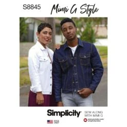 Simplicity Sewing Pattern 8845 Mimi G Jean Jacket