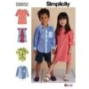 Simplicity Sewing Pattern 8852 Child's Dresses And Shirt 1 Simplicity Sewing Pattern 8852 Child's Dresses And Shirt -OHSEWCRAFTY simplicity sewing pattern 8852 child s dresses and shirt