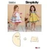 Simplicity Sewing Pattern 8854 Toddlers' Pinafore And Panties 2 Simplicity Sewing Pattern 8854 Toddlers' Pinafore And Panties -OHSEWCRAFTY simplicity sewing pattern 8854 toddlers pinafore and panties