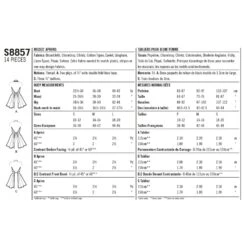 Simplicity Sewing Pattern 8857 Misses Vintage Rockabilly Inspired Aprons -OHSEWCRAFTY simplicity sewing pattern 8857 misses vintage rockabilly inspired aprons 2