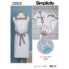 Simplicity Sewing Pattern 8858 Baby Family Bath Time Accessories