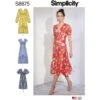 Simplicity Misses' Empire Waist Summer Dresses Sewing Pattern 8875
