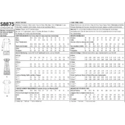 Simplicity Misses' Empire Waist Summer Dresses Sewing Pattern 8875 -OHSEWCRAFTY simplicity sewing pattern 8875 misses empire waist summer dresses 2