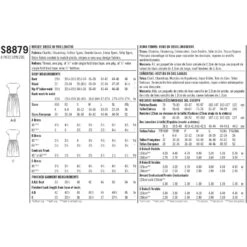 Simplicity Sewing Pattern 8879 Misses Origami Dress Loose Fit Shirt Tie Waist -OHSEWCRAFTY simplicity sewing pattern 8879 misses origami dress loose fit shirt dress 2