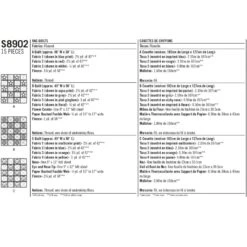 Simplicity Sewing Pattern 8902 Home Accessories Rag Quilts -OHSEWCRAFTY simplicity sewing pattern 8902 home accessories rag quilts 2