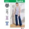 Simplicity Sewing Pattern 8921 Misses' Zip Up Fashion Shirt -OHSEWCRAFTY simplicity sewing pattern 8921 misses zip up fashion shirt