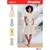 Simplicity Sewing Pattern S8914 Misses Dress With Button Detail On The Top 1 Simplicity Sewing Pattern S8914 Misses Dress With Button Detail On The Top -OHSEWCRAFTY simplicity sewing pattern s8914 misses dress with button detail on the top