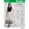 Simplicity Sewing Pattern 8929 Misses' Skirt With Options For Design Hacking -OHSEWCRAFTY simplicity sewing pattern s8929 misses skirt with options for design hacking