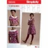 Simplicity Sewing Pattern S8946 Misses Baby Doll Dresses With Gathered Skirt