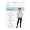 Simplicity Sewing Pattern S9056 Children’s Boys’ Classic Slim Fit Shirt